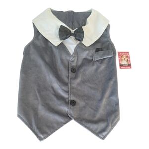 Tuxedo dog outfit LARGE Holiday Custome New With Tags